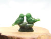 Hand Carved Jade Animal -  Loving Birds #2310