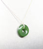 SIBERIAN JADE PI DONUT PENDANT #1706