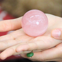 Natural Rose Quartz Ball #1927