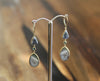 14k Natural Geode Earrings #18GE001