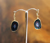 NATURAL GEODE EARRINGS 14K 18GE004