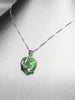 Canadian Jade Heart Pendant #1135