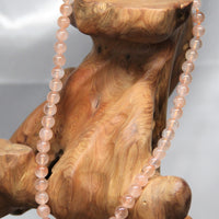 Natural Red Quartz (Crystal) Necklace