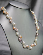 18.5" HAND MADE PEARL NECKLACE #1587