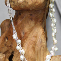 18.5" HAND MADE PEARL NECKLACE #1587