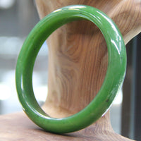 AAA Canadian Jade Bangle 57.6mm #81