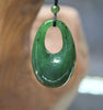 MUYU SHAPE JADE PENDANT #1089