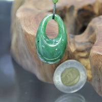 MUYU SHAPE JADE PENDANT #1089