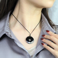 Black Jade Harmony Necklace #1119