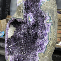 BASALT AMETHYST CATHEDRAL 61.35KG #1584