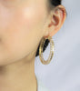 10k Yellow Gold Earrings #1583