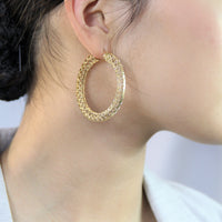 10k Yellow Gold Earrings #1583