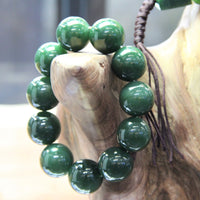 18mm Jade Beaded Bracelet #1880