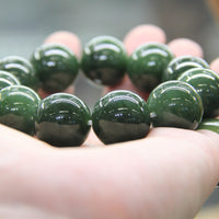 18mm Jade Beaded Bracelet #1880