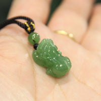 Siberian Jade Pixiu Pendant #1120