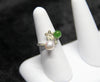 14K AKOYA SALT SEA PEARL JADE RING #1651