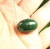 Worry Free Jade Faceted Pendant #1801