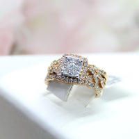 10k Diamond Ring #1557