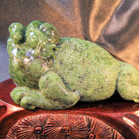 Canadian Jade Carving - Fortune Toad