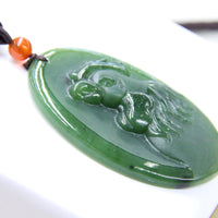 ROOSTER JADE PENDANT#1794