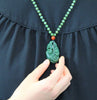 Canadian Jade Ruyi Pendant Necklace #1405