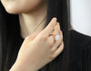 Eternal Grace White Jade Ring #1907