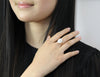 Eternal Grace White Jade Ring #1907