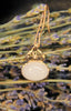 18k White Jade Gourd Necklace #1312