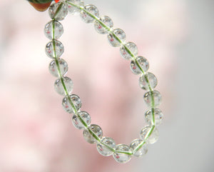 Green Phantom Crystal Bracelet #1844