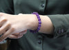 Extra Dark Amethyst Bracelet #1846