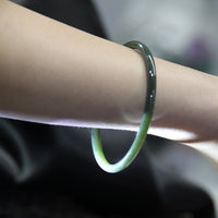 TRIPLE DING-DANG JADE BANGLE #1573