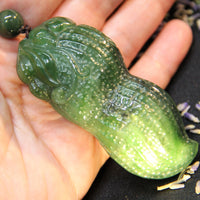 PEANUT JADE PALM STONE #1776