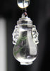 TOP GRADE NATURAL GREEN-PHANTOM CRYSTAL PENDANT #1571