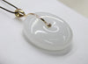 18k White Jade PI Harmony Pendant #1509