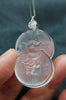 TOP GRADE ROCK CRYSTAL PENDANT #1570