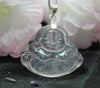 NATURAL ROCK CRYSTAL BUDDHA PENDANT #1826