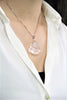 NATURAL ROCK CRYSTAL BUDDHA PENDANT #1826