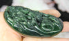 HAND CARVED JADE PENDANT #1771