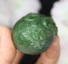 UNIQUE PALM STONE JADE PENDANT #1766