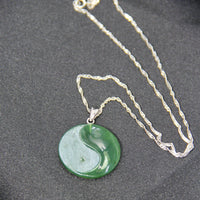 JADE TAI CHI PENDANT  #1093