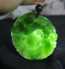 Jade PI Harmony Ruyi Cloud Dragon Pendant #1156