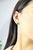 10mm Classic Jade Earrings #1075