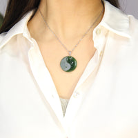 JADE TAI CHI PENDANT  #1093