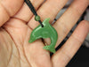 Lucky Dolphin Dance Siberian Jade Pendant #1511