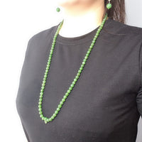 33" 108 BEADS JADE NECKLACE #1813