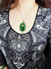 Eternal Harmony Peace Buckle Jade Necklace #1115