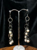 AKOYA LONG CHAIN PEARL EARRINGS #1617