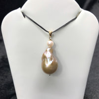 Akoya&Kasumiga Pearl Pendant #1627