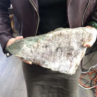 Canadian Jade Rough Stone 33x22cm 10.6KG