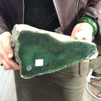 Canadian Jade Rough Stone 33x22cm 10.6KG